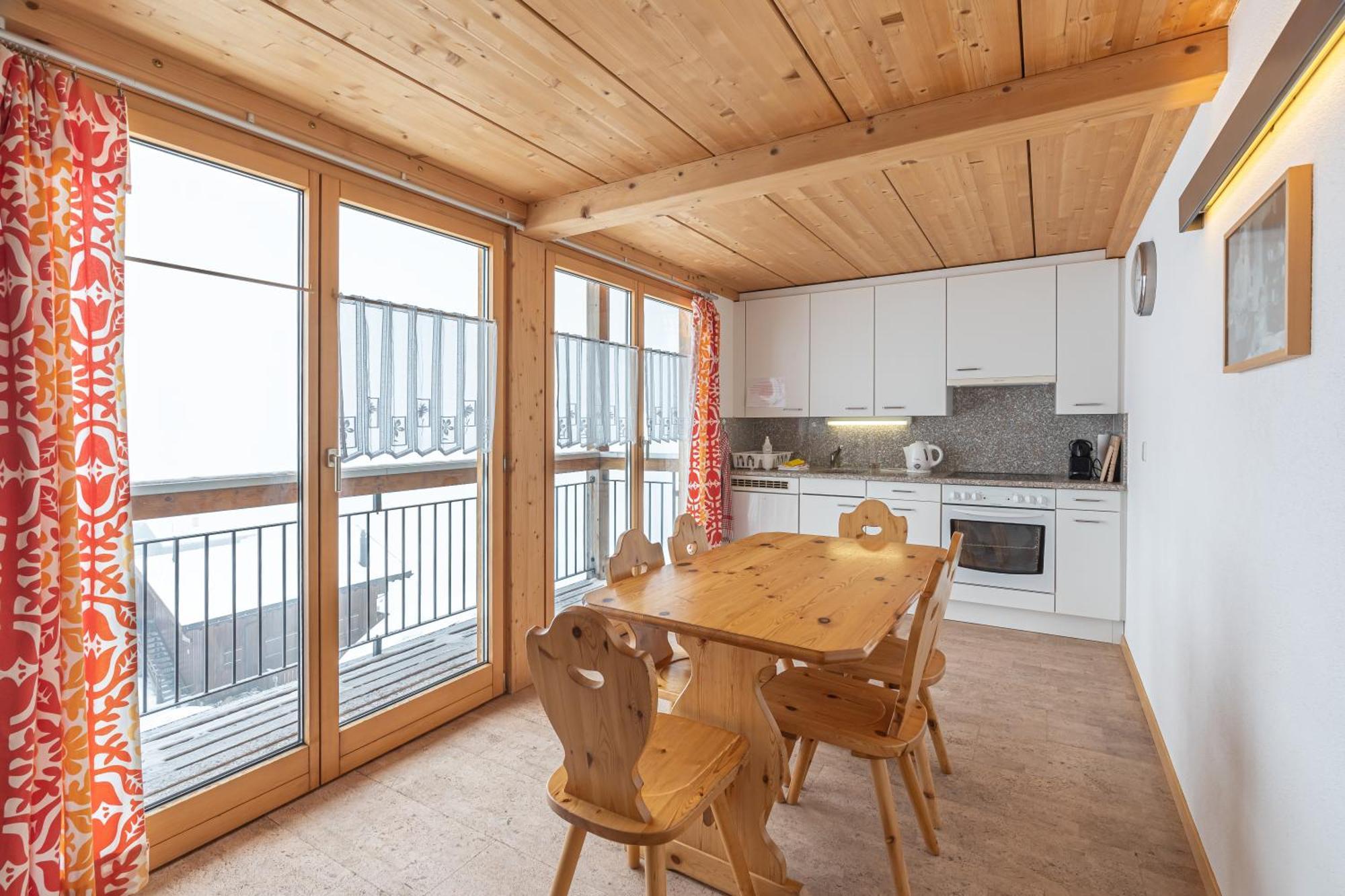 Appartmenthaus Bergfreund Fiesch Bagian luar foto