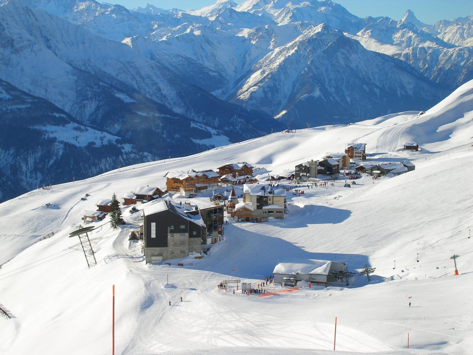 Appartmenthaus Bergfreund Fiesch Bagian luar foto
